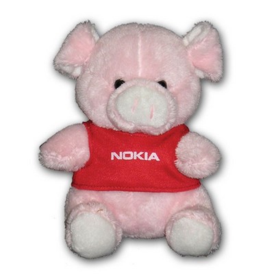 5" Plush Pig Stuffed Animal