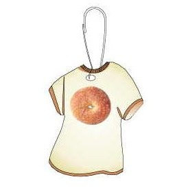 Sesame Bagel T-Shirt Zipper Pull