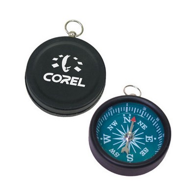 Black Aluminum Compass