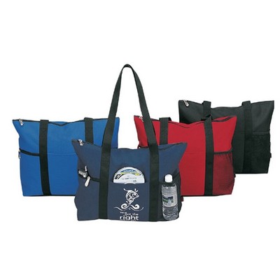 Zipper Travel Tote Bag