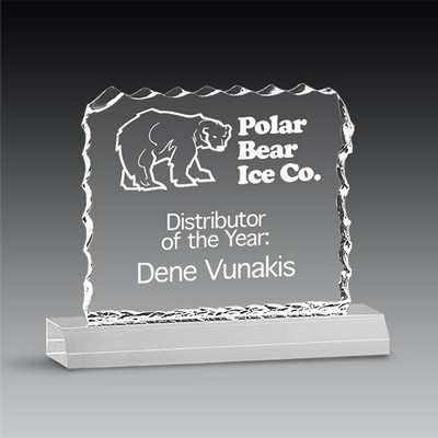 Corporate Cracked Ice Award (7½"x6¼")