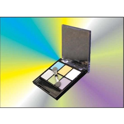 Eye Shadow Case Rectangle Badge w/ Bar Pin (2"x3")