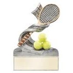 Color Tek Tennis Figure Award - 4"