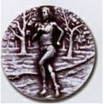 Newport Mint Medal - 2 1/2" (Cross Country Female)