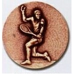 Stock Newport Mint Medal - 1 1/2" (Tennis Male)