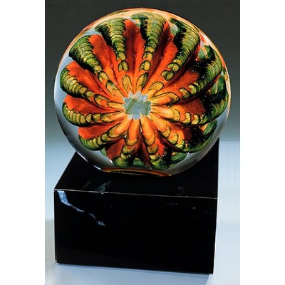 Kelp Sea Urchin Sculpture w/ Marble Base (4.25"x6")