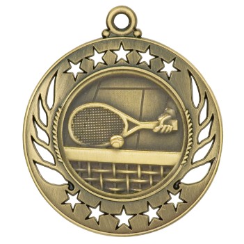 Medal, "Tennis" Galaxy - 2 1/4" Dia.