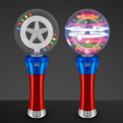 Star Spinning LED Wand - BLANK