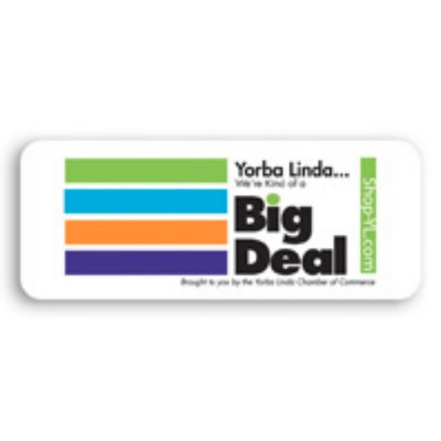 Laminated Name Badge (1"X2.5") Rectangle - No personalization included
