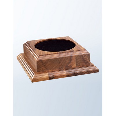 American Walnut Wood Base (8"x 2½")