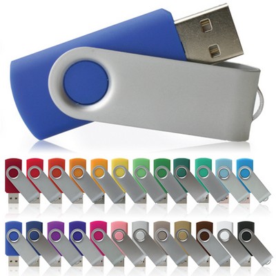 High Speed USB 2.0 Swivel Twister Flash Drive (1GB)