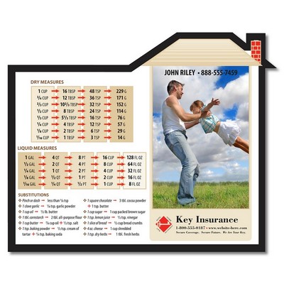 Magnet - House Shape (4.75x3.875) - 20 mil.