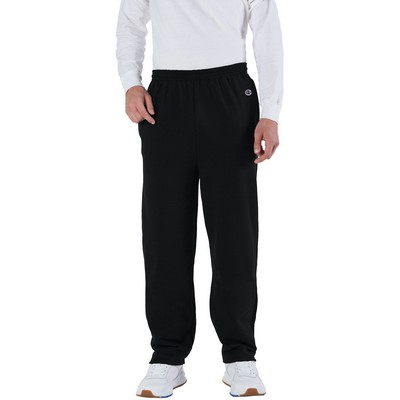 Champion® Men's Powerblend® Open-Bottom Sweatpants w/Pockets