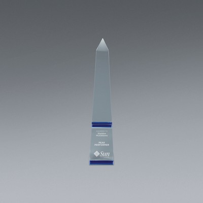 Blue Obelisk Large Crystal Award