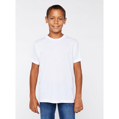 SubliVie Youth Sublimation Crew Neck Short Sleeve 100% Polyester T-Shirt