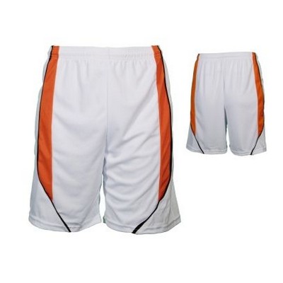 Adult Cool Mesh Athletic Short w/Contrast Panel (9" Inseam)