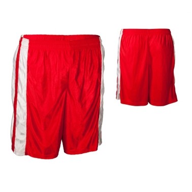 Youth Dazzle Cloth Short w/ Contrasting Side Panel & Piping (5" Inseam)