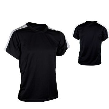 Adult Dazzle Cloth Soccer Jersey Shirt w/ Contrasting Panel Sleeve