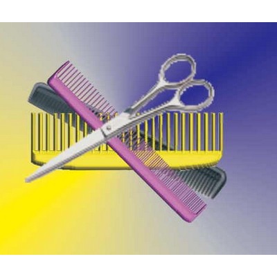 Beautician Combo Metal Photo Magnet (2 1/2"x2 1/2")