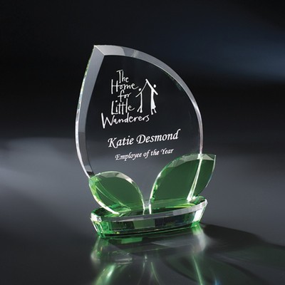 8" Nurture Crystal Award