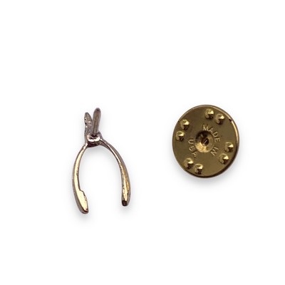 Wishbone Lapel Pin