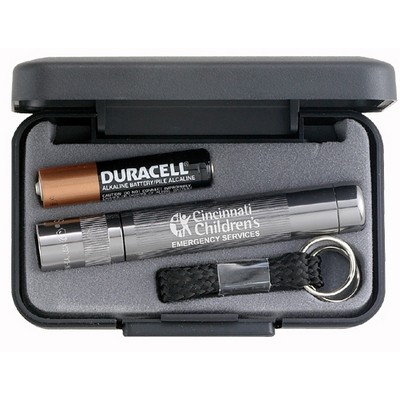 Gray Genuine "AAA" Mini Mag-Lite® Flashlight