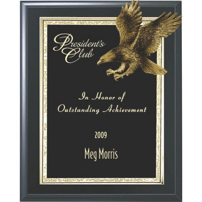 Black Eagle Plaque (9"x 12")
