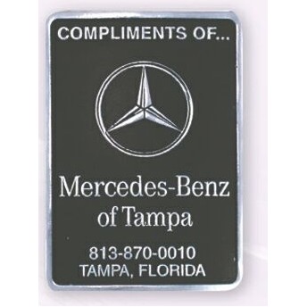 Fosler® Seals Jumbo Rectangle Seals (Embosed)