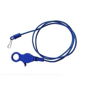Casino Slot Players Card Bungee Cord Key Chain