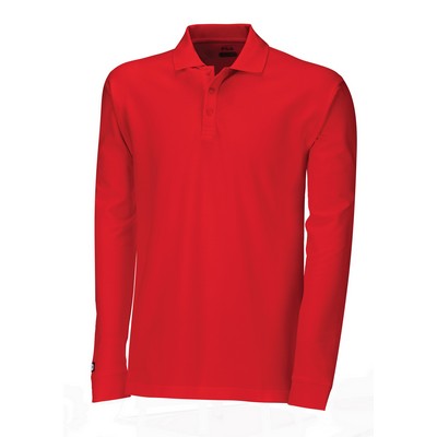 FILA Men's Austin Long Sleeve Polo Shirt