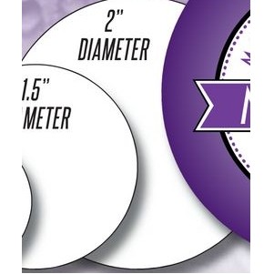Circle Label (1.50" Diameter)