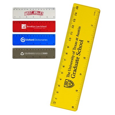 6" Plastic Ruler