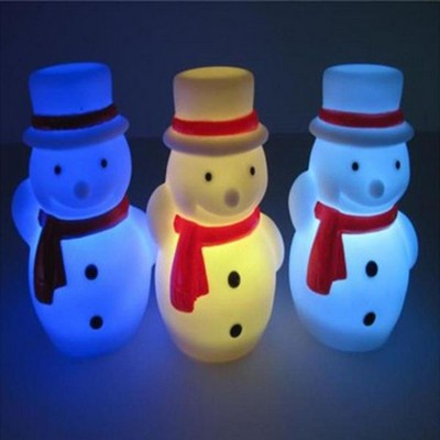 Christmas LED Snowman Gift