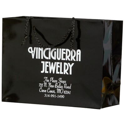 Gloss Laminated Vegas Eurotote (9"x3½"x7")