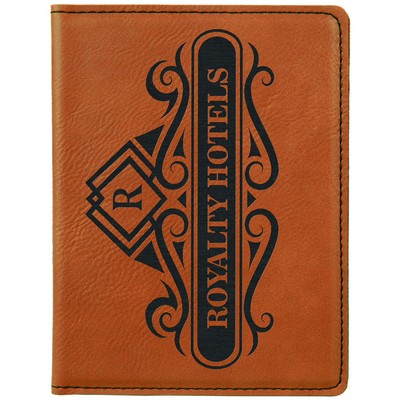 Rawhide Leatherette Passport Holder (4.25" x 5.5")