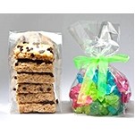 1.6 Mil Flat Bottom Polypropylene Food Bag (3"x1 1/4"x8 1/4")