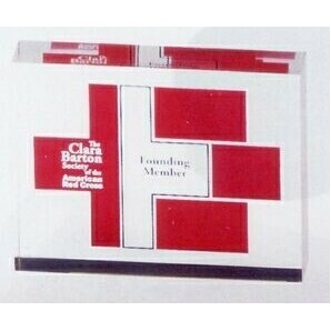 Rectangular Acrylic Paperweight (3"x6"x3/4")