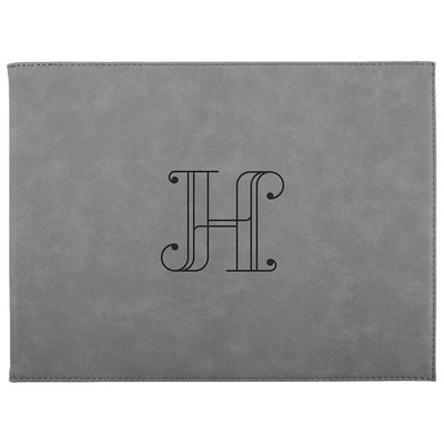 Gray Leatherette Certificate Holder