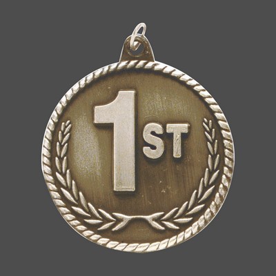 Gold 1st Place High Relief Medal (2")