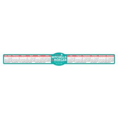 Keyboard/Monitor Calendar | Rectangle with Oval Inset | 1 1/2" x 13" | Full Color