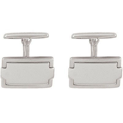 Sterling Silver Cufflinks - Square
