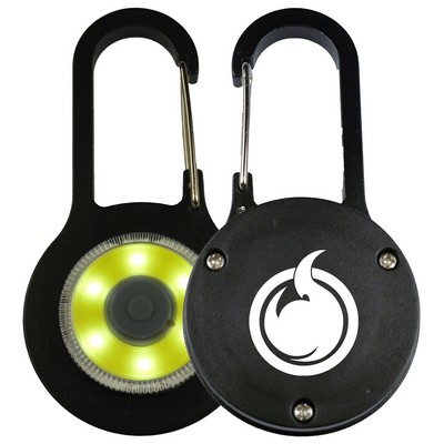 Carabiner w/COB Safety Light