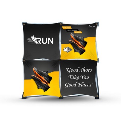 2x2 Micro GeoMetrix Table Top Display, Single Sided package (12.60" x 12.60")