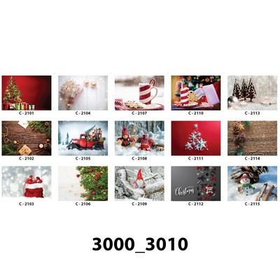Christmas Cards Selection (5"x7")