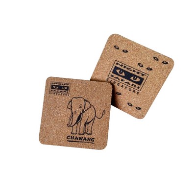 Square Cork Coasters