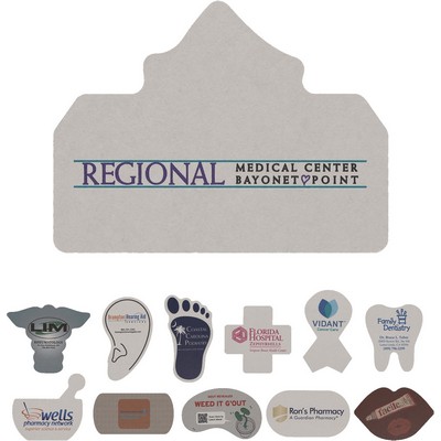 80 pt Stock Shape Pulpboard Coasters - Shape Category: Health