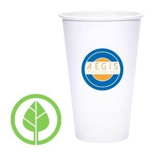 16 Oz. Eco-Friendly PLA Paper Hot Cup