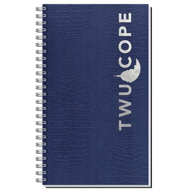 Embossed Alligator Textured Journal w/50 Sheets (5 ¼"x 8 ¼")