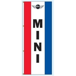 Single Faced Free Flying Drape Flags (Center Panel - Mini®) (3' x 8')