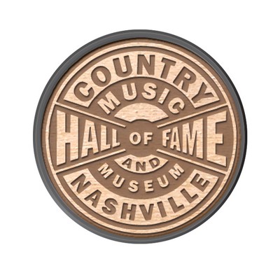 USA Made Commemorative Keepsake Challenge Coin | Wood Insert (Large 1.75" Round)